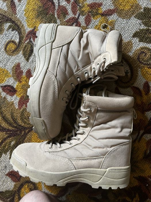 Берцы 40 размер бежевые