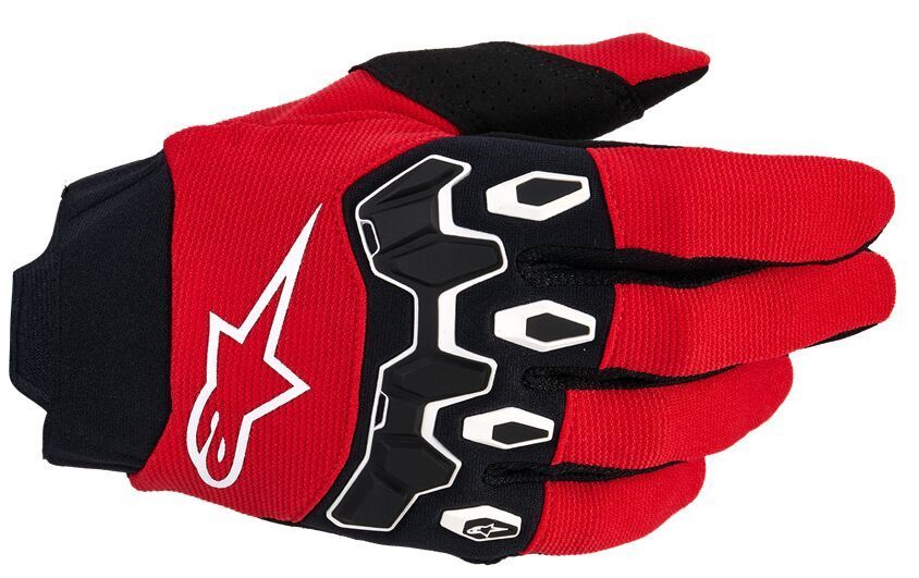 Manusi Cross copii Alpinestars Full Bore V2 rosu/albastru