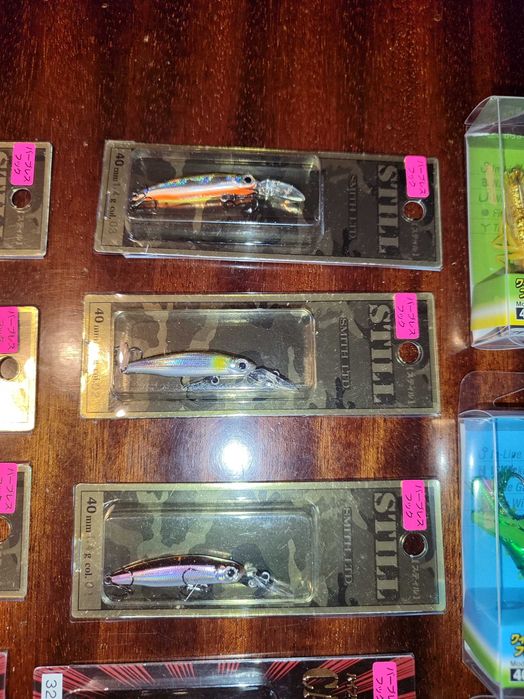 Воблери Smith Camion SR,Still,Megabass,кутии,Shimano Vanquish C3000MHG