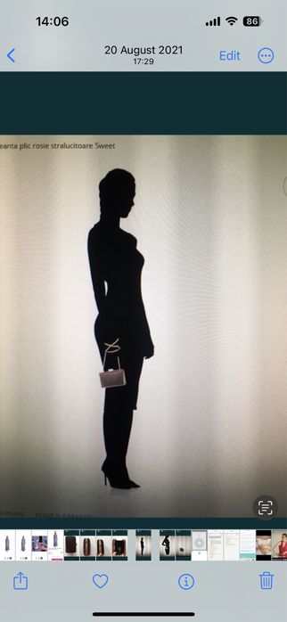 Geanta cocktail Coccinelle