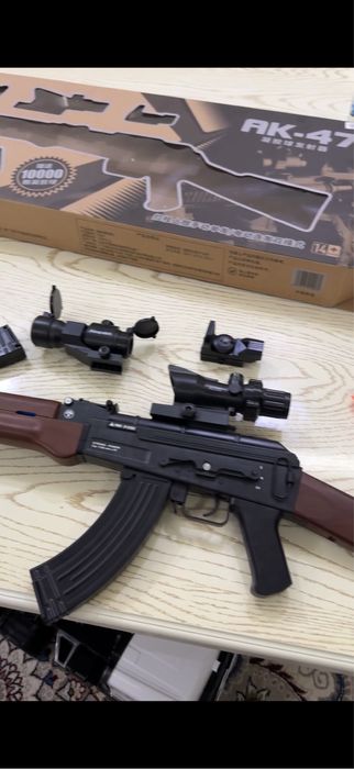 Ak47 yengi upakovkada hamma narsasi bor. Suvli oq otadi