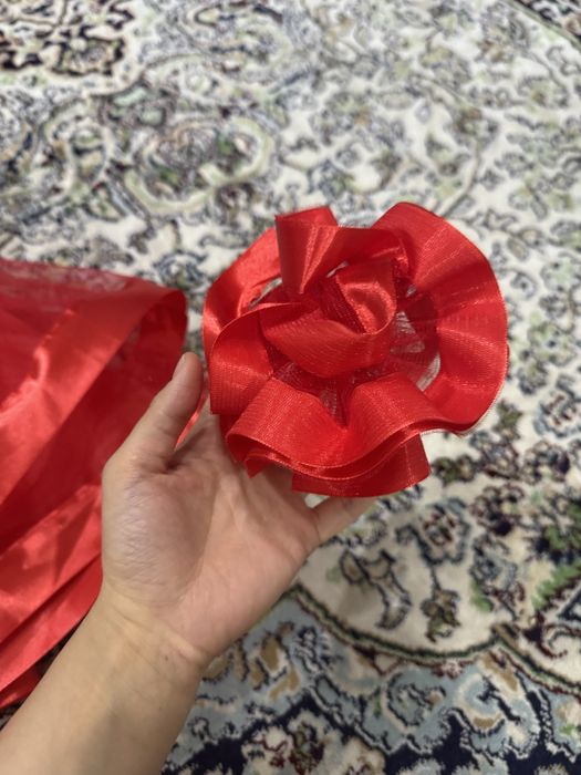 Юбка красная детская