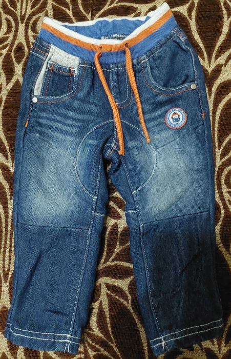 Бебешки дънки 3-6 м.