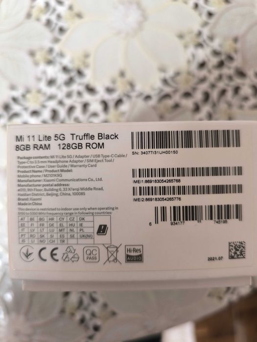 Мобилен телефон Xiaomi Mi 11 lite 5G