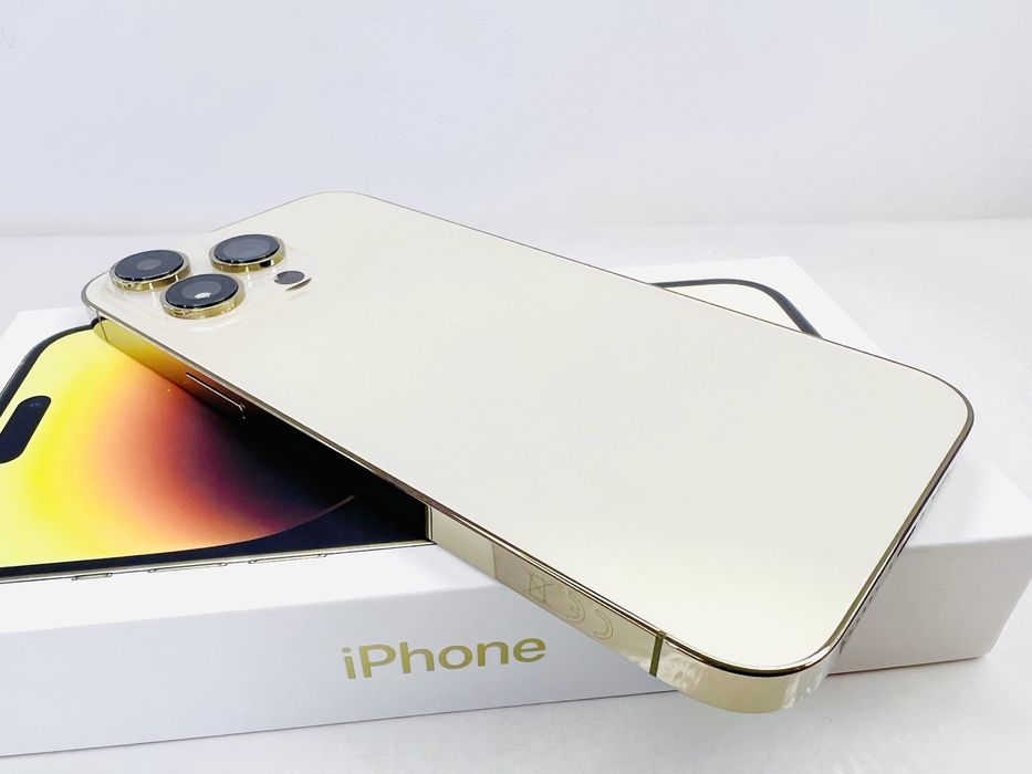 Apple iPhone 14 Pro Max 256GB Gold 95% Батерия! Гаранция!