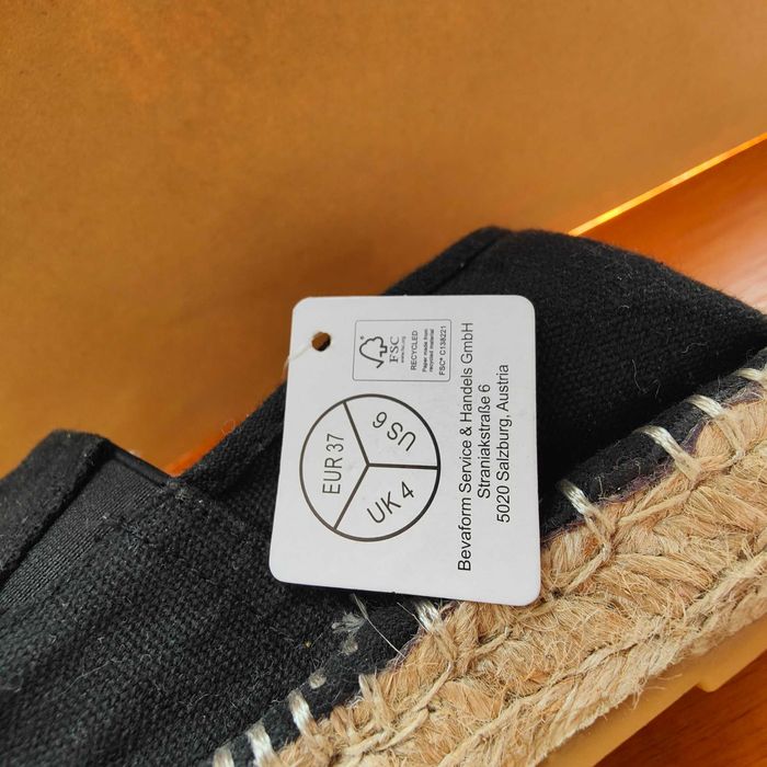 Espadrile noi, nr 37, Bevaform Austria