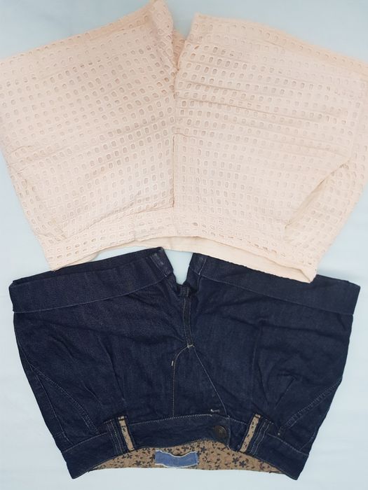 Pantaloni scurti/ fusta blugi