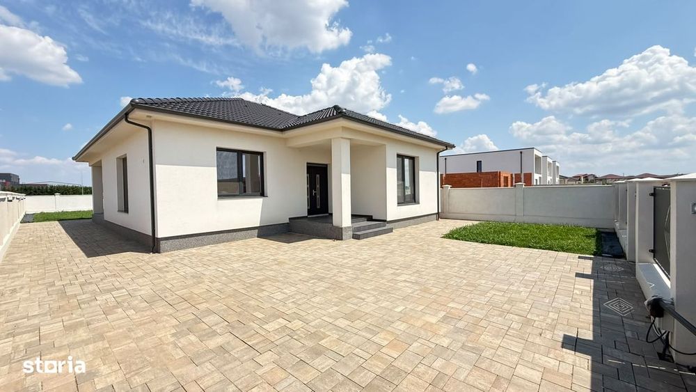 Casa noua,Grigorescu,3 dormitoare, 2 bai, teren, acces auto
