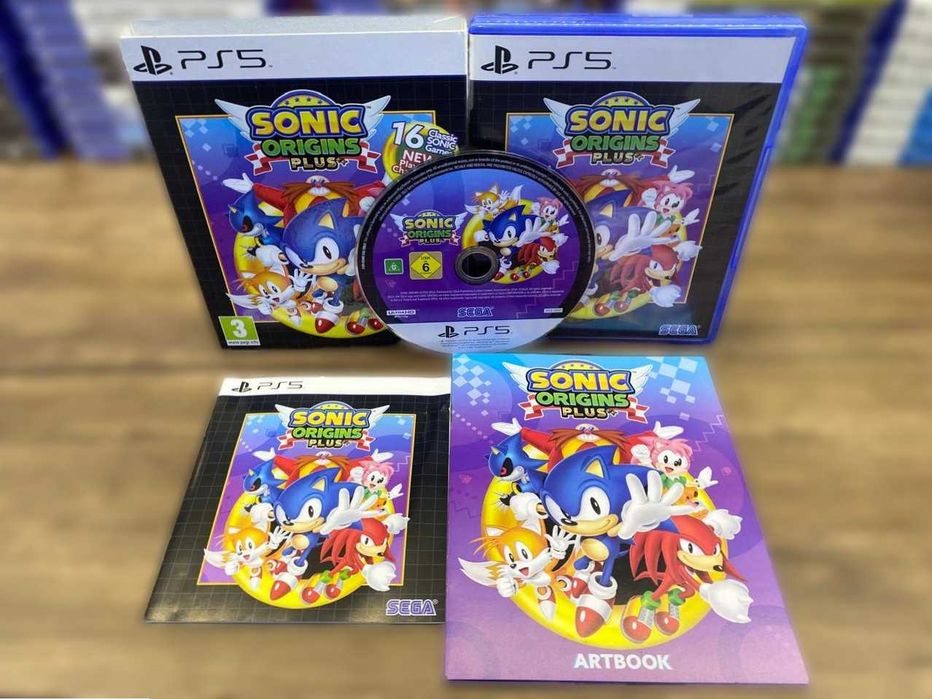 Sonic Origins Plus PS5/ Соник Пс5 Детские На Двоих Большой Выбор Игр