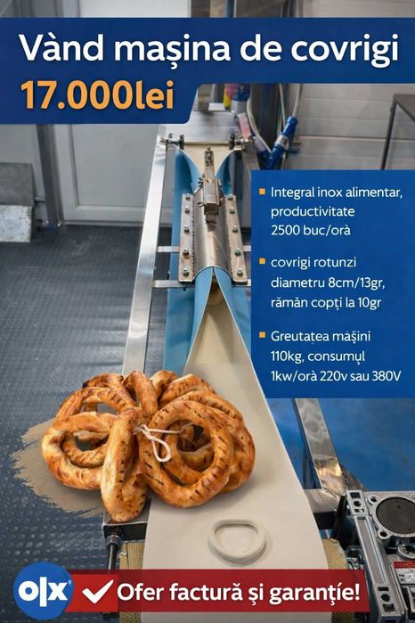 masina de covrigi