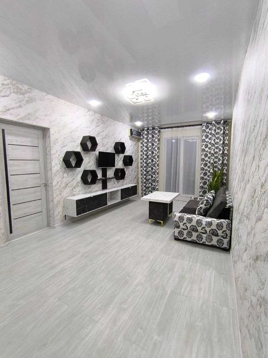 2-х комнатная квартира 50 кв.м. с ремонтом, мебелированная, с техникой