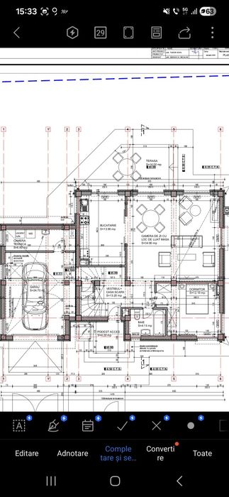 Teren Balotesti- Săftica/Proiect Casă Premium 220m²  Teren lângă pădure Balotesti-Edenland