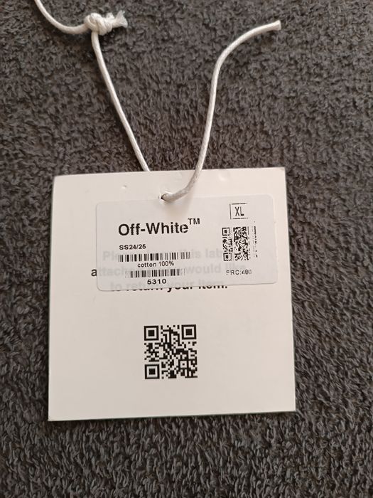 OFF white&Cuphead t-shirt