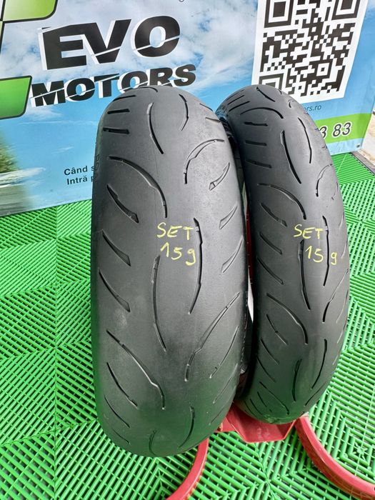 Set Anvelope Moto 120 70 17 - 180 55 17 Metzeler Roadtec02 2024 Set159