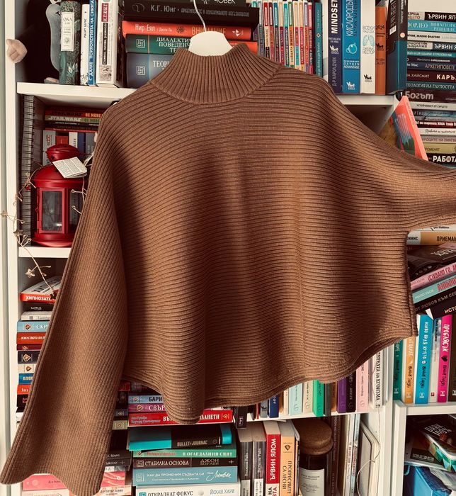 Arket разкошен пуловер М размер оувърсайз