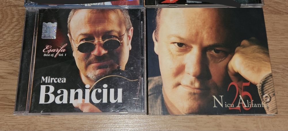 Lot 2 Cd-uri : Mircea Baniciu si Nicu Alifantis