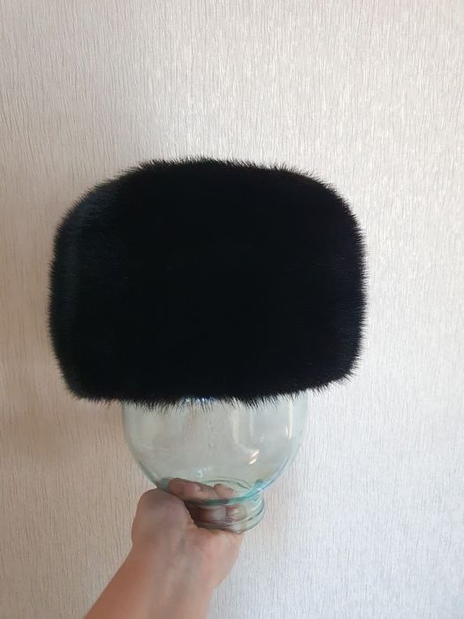 Норковая шапка мужская