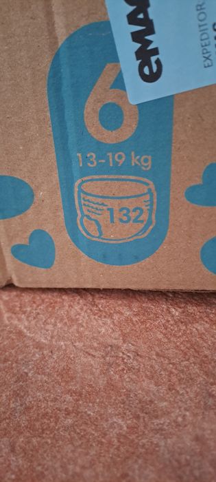 Pampers 6 normali/ chilotel