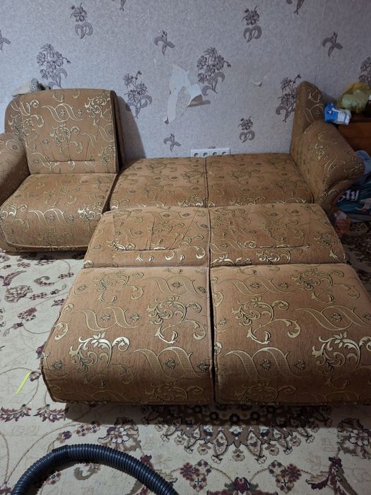 Продам дивае и 2 кресла б/у