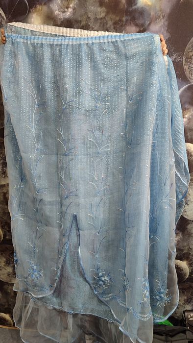 Продам тюль персиковая 1500