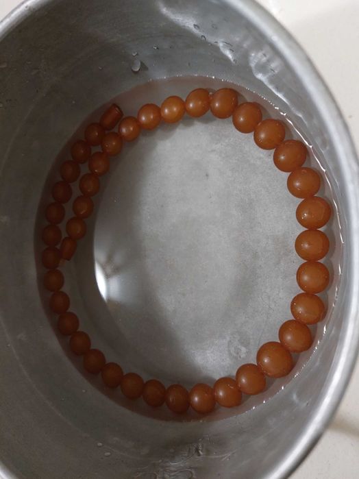 Бусы медовый янтарь. Янтарные СССР