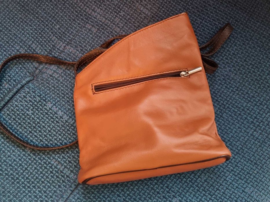 Дамска чанта Vera Pelle естествена кожа