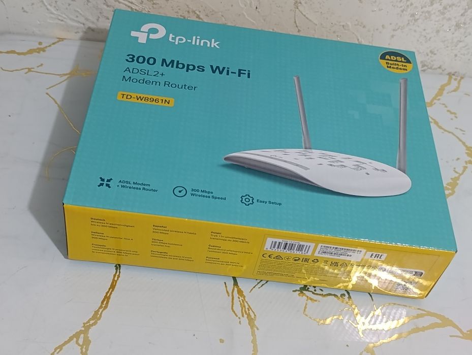 PTP Link ADSL2+ модем роутер