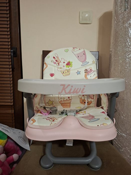 Cangaroo Повдигащо детско столче за хранене Kiwi Cupcakes