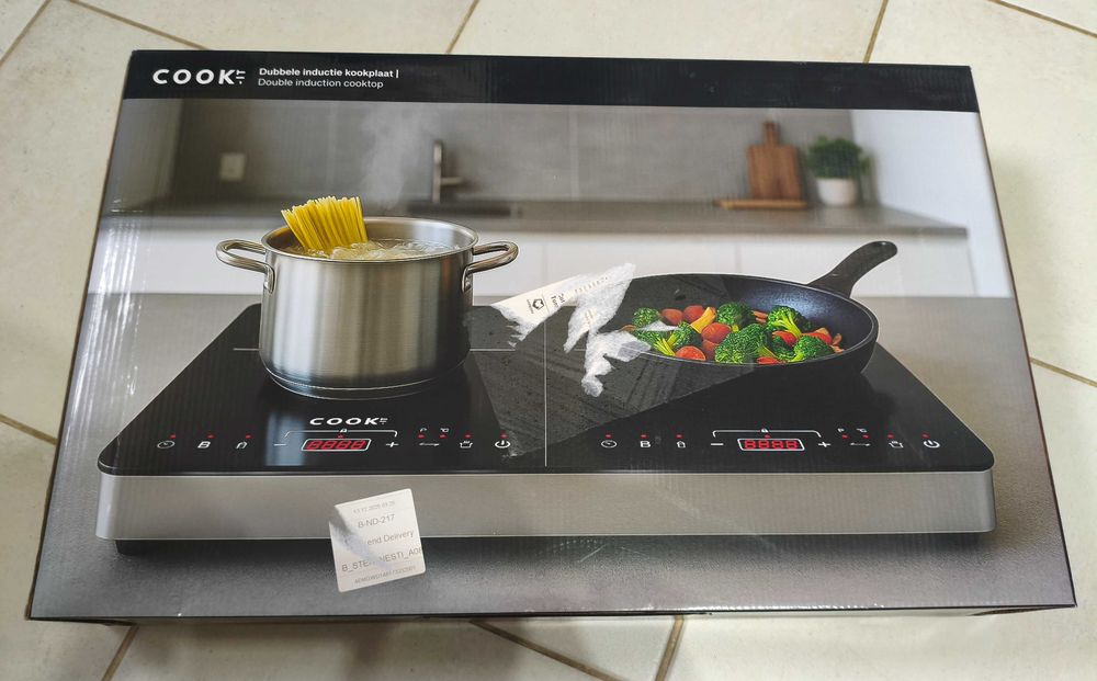 Plita electrica inductie 3500W 2 zone 10 trepte touch cu GARANTIE
