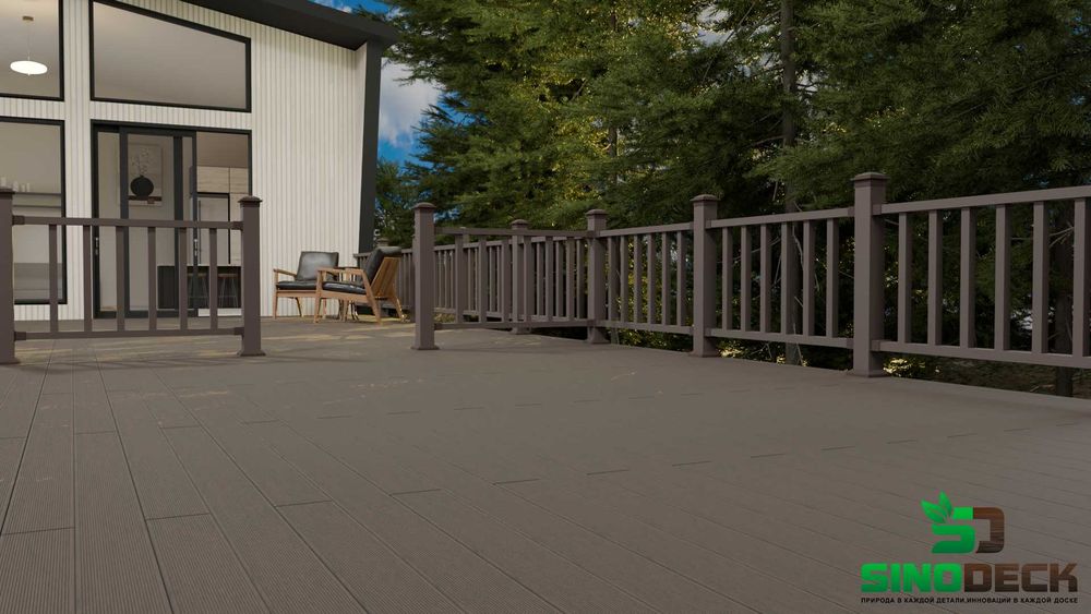 Террасная доска Sinodeck Albero, Цвет Дуб