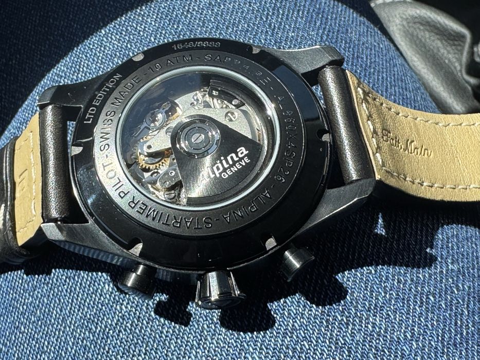 Alpina Pilot 44mm Chronograph Automatic