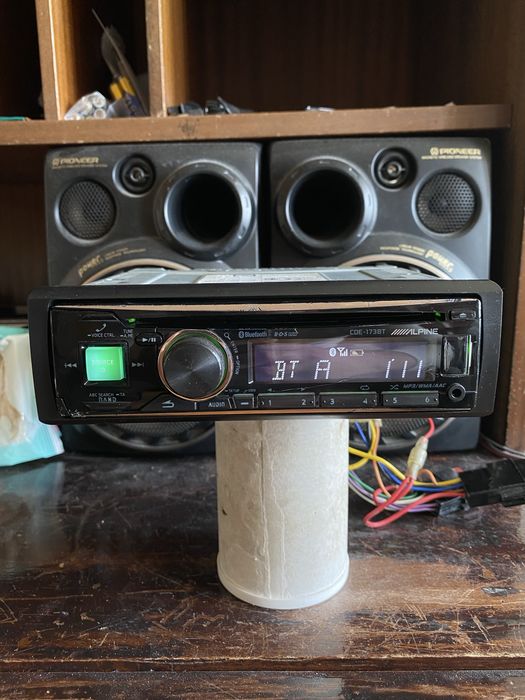 ALPINE CDE-173BT - USB BLUETOOTH CD mp3 плеър за кола сд авто радио