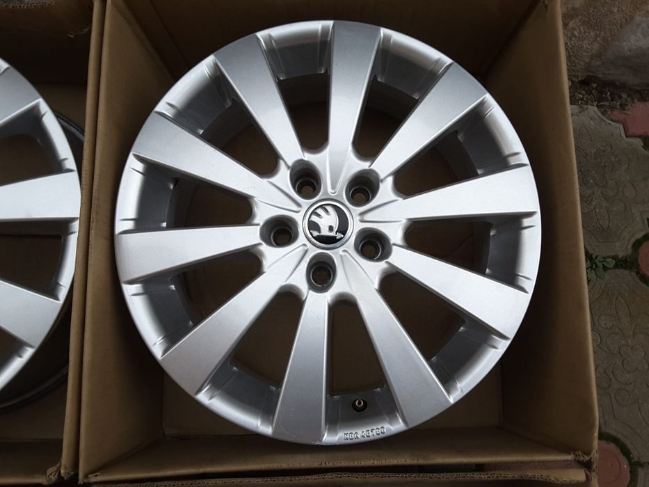jante aliaj 17; 5x112;  Skoda Kodiaq, Karoq, Superb, Octavia Scout