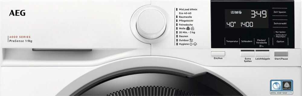 Пералня AEG L6AMZ49FL 9кг.