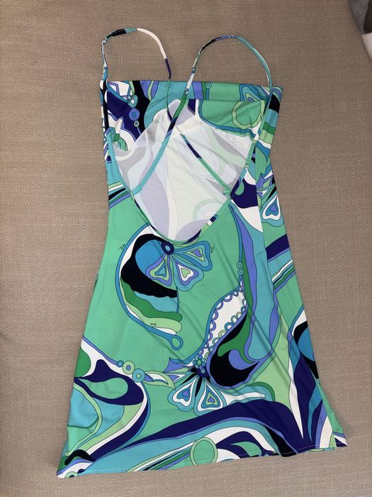 Синя рокля Emilio Pucci