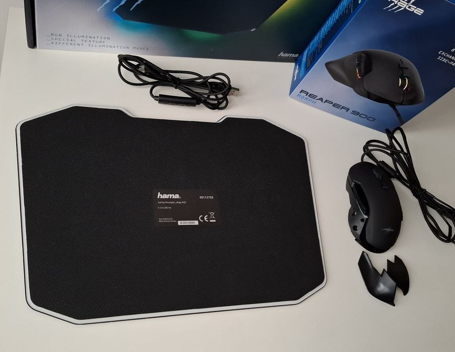 Set Hama uRAGE mouse şi mouse pad