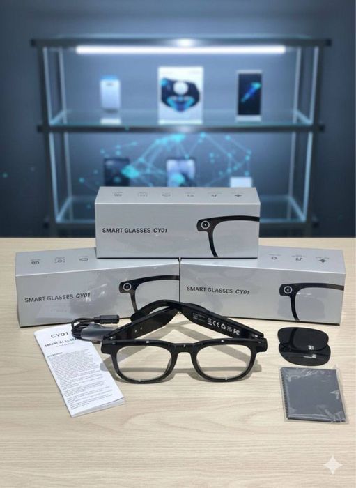 Смарт очки, очки с камерой, smart glasses