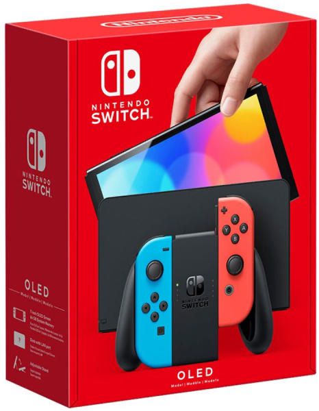 Nintendo switch oled + husa pentru depozitare