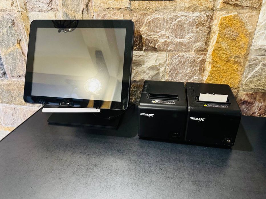 Монитор и принтер pos max