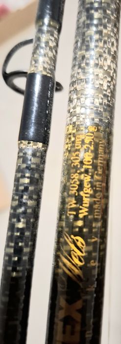 Pachet 4 lansete SPORTEX, 2 WELLS & 2 F.B.C. + 4x Daiwa Emblem