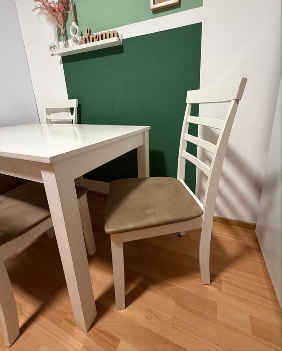 Set masă bucătărie cu 4 scaune