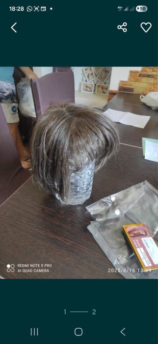 Парик для волос.