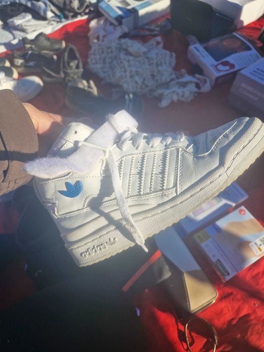 Adidas de piele inalti