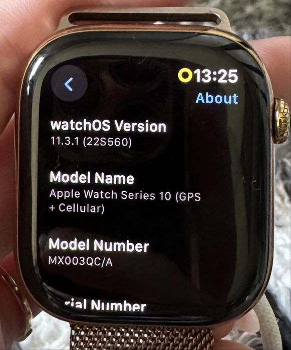 Apple Watch Series 10 - 46mm Titanium Gold