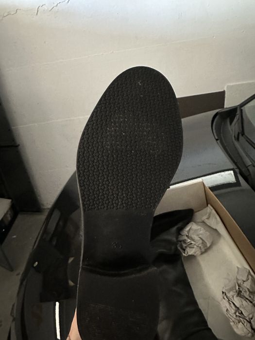 Cizme lungi, piele naturala, marime 35, nou