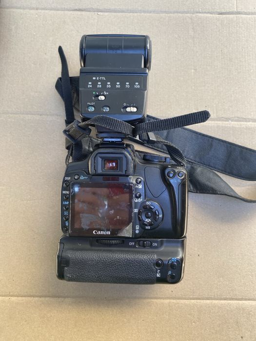Canon 400d battery grip bg-e3 blitz 380ex