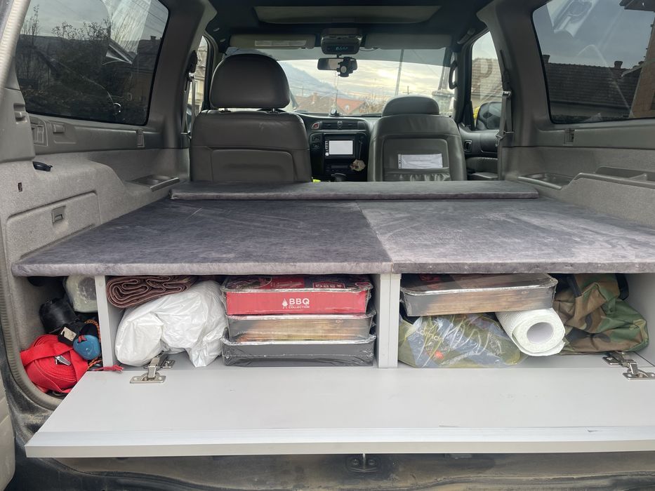 Sistem sertare si pat Nissan Patrol y61 scurt