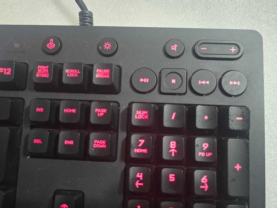 Tastatura Gaming Logitech G213 Prodigy, RGB, Lightsync, Rezistenta la Lichide, Layout US, USB