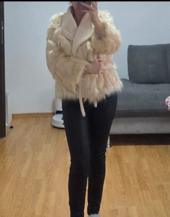 Sacou din bumbac cu blanita