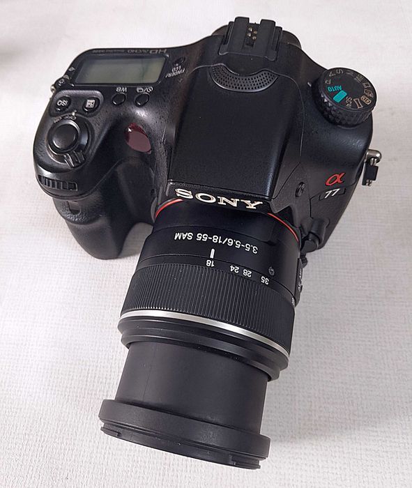 Sony a77 +Obiectiv 18-55